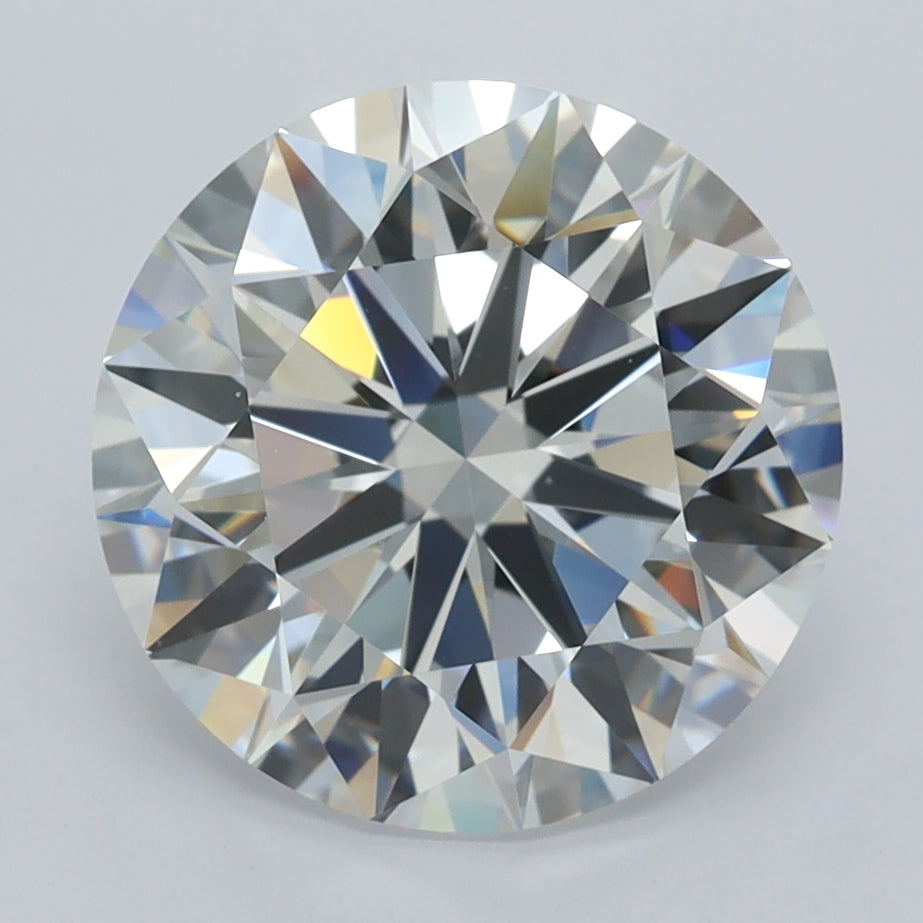 4.02 Carat Round Lab Diamond