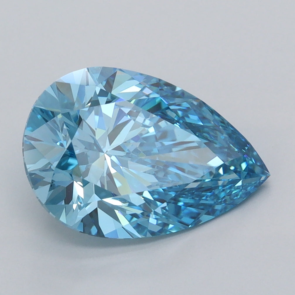 2.98 Carat Pear Lab Diamond