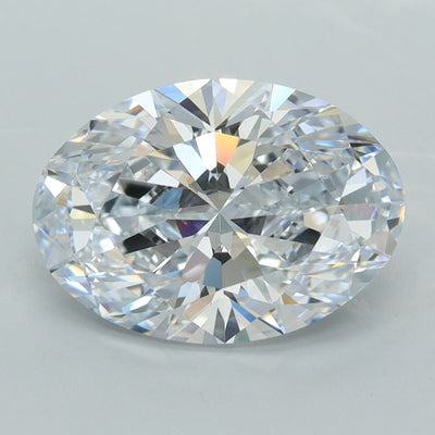 3.05 Carat Oval Lab Diamond