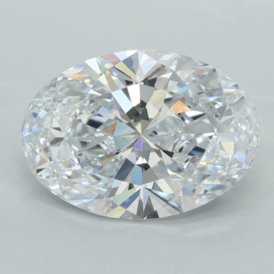 3.02 Carat Oval Lab Diamond