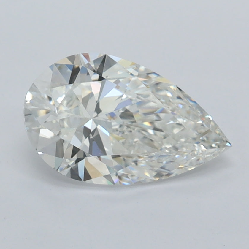 1.25 Carat Pear Lab Diamond