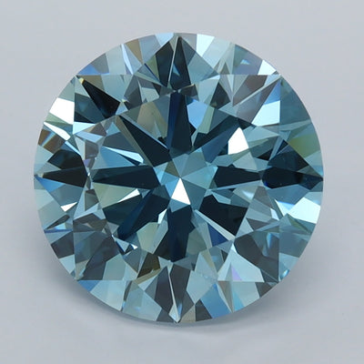 3.20 Carat Round Lab Diamond