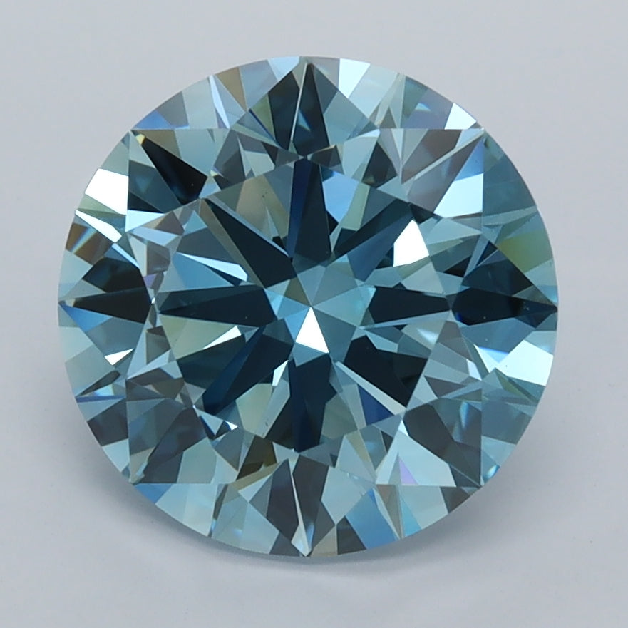 3.20 Carat Round Lab Diamond