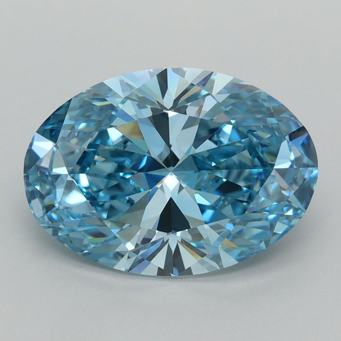4.06 Carat Oval Lab Diamond