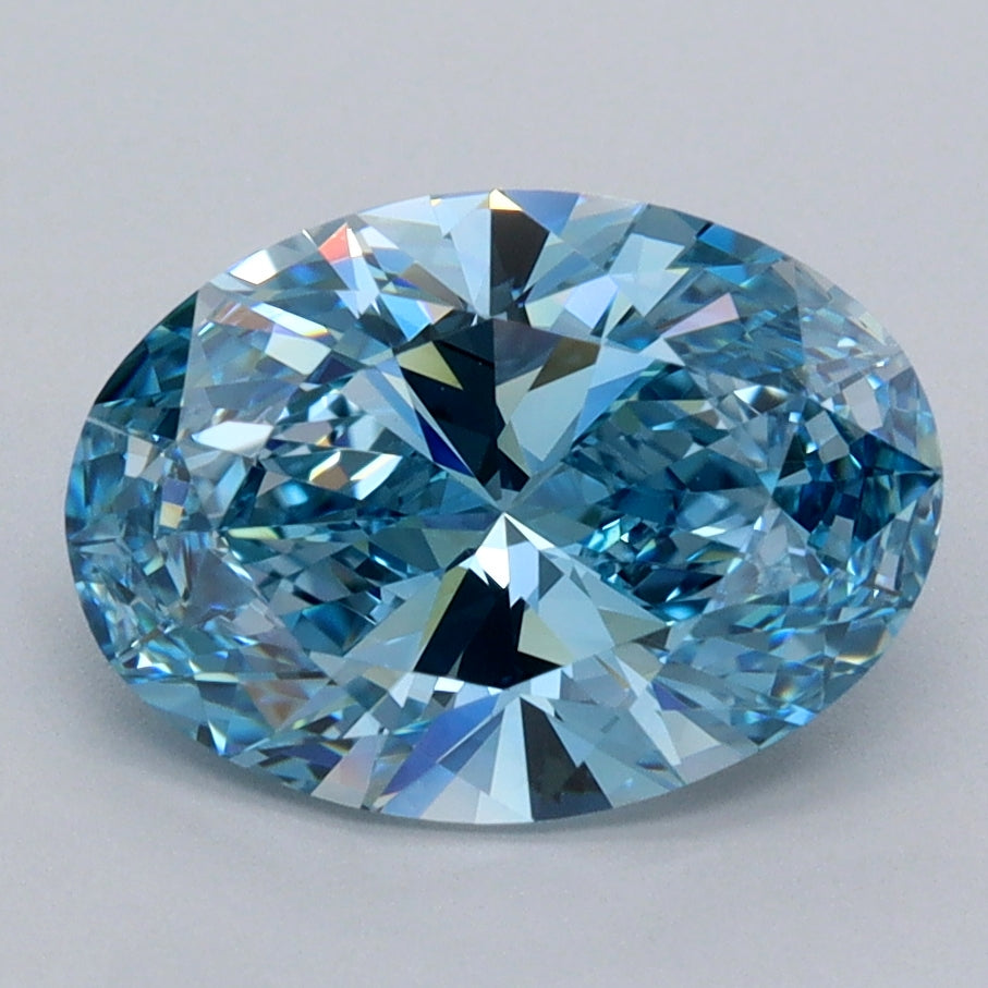 2.45 Carat Oval Lab Diamond