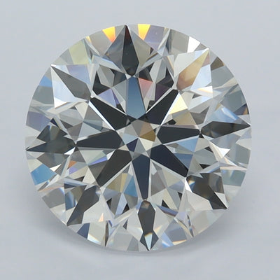 3.26 Carat Round Lab Diamond