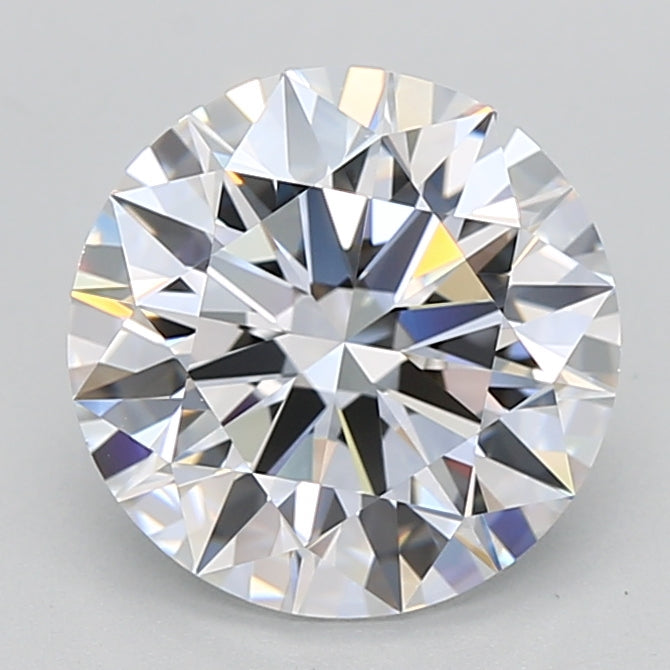 3.08 Carat Round Lab Diamond