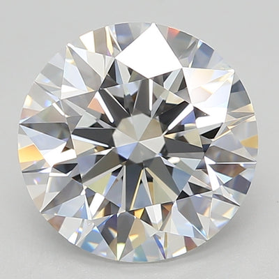 3.70 Carat Round Lab Diamond
