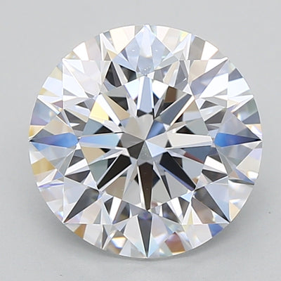 3.21 Carat Round Lab Diamond