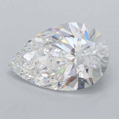1.53 Carat Pear Lab Diamond