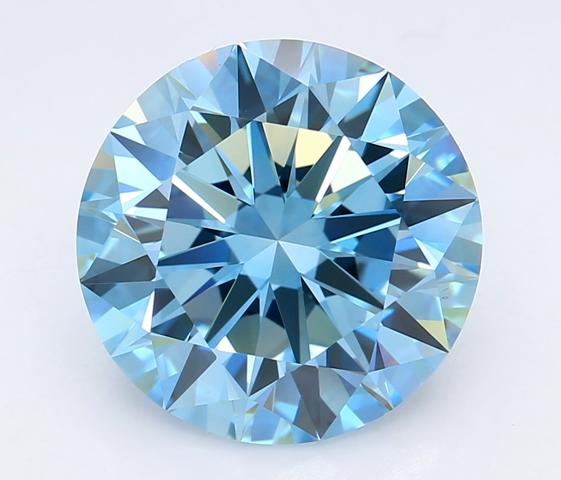 6.02 Carat Round Lab Diamond