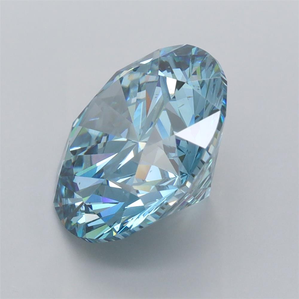 4.97 Carat Round Lab Diamond :: Greenstar spin frame 01
