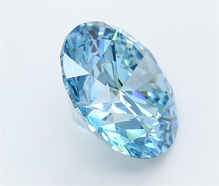 5.02 Carat Round Lab Diamond :: Greenstar spin frame 01