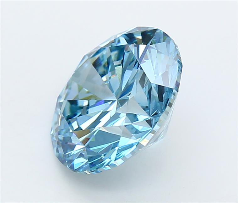5.07 Carat Round Lab Diamond :: Greenstar spin frame 01