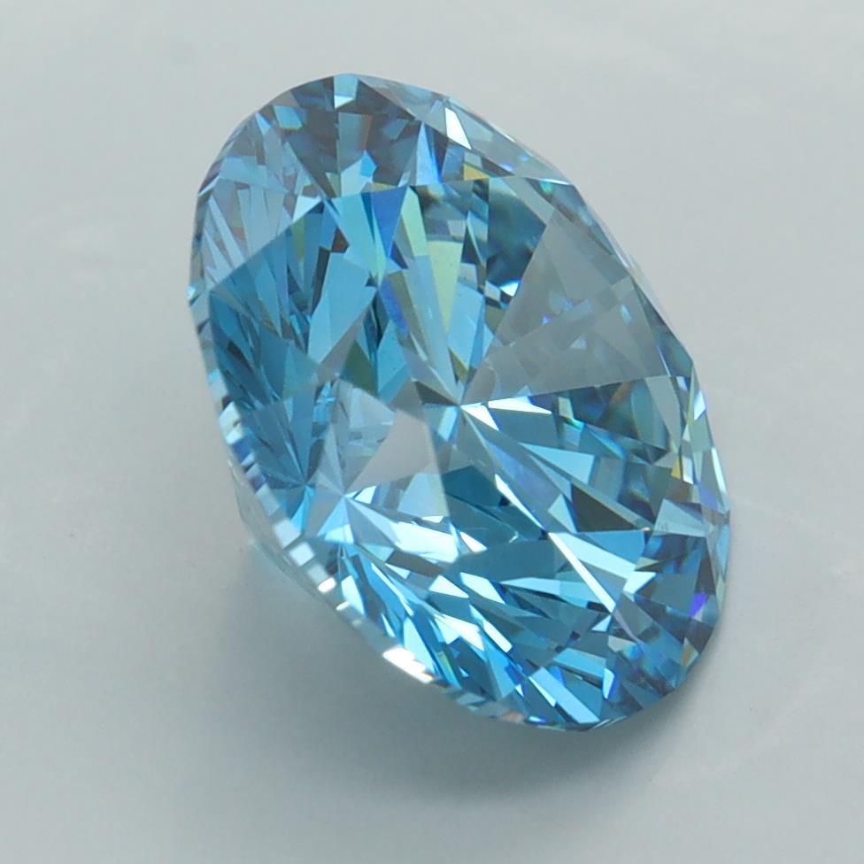 5.02 Carat Round Lab Diamond :: Greenstar spin frame 01