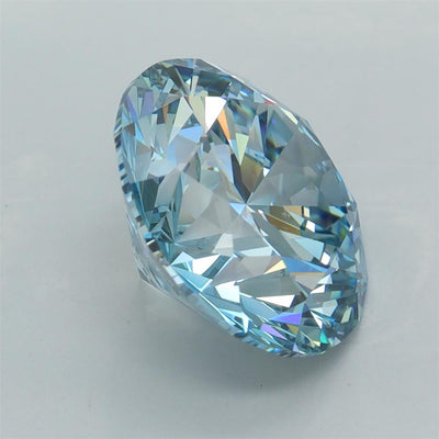 5.02 Carat Round Lab Diamond :: Greenstar spin frame 01