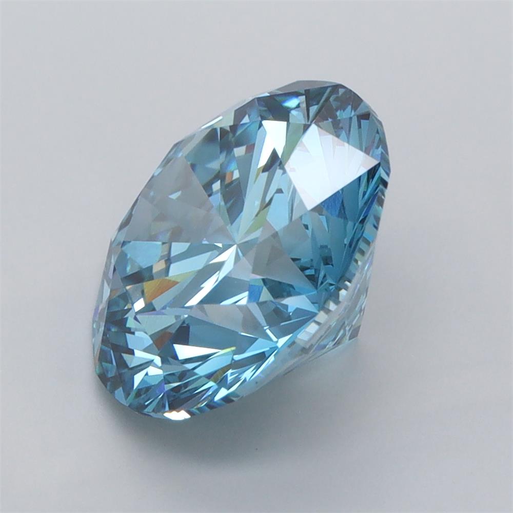 5.01 Carat Round Lab Diamond :: Greenstar spin frame 01