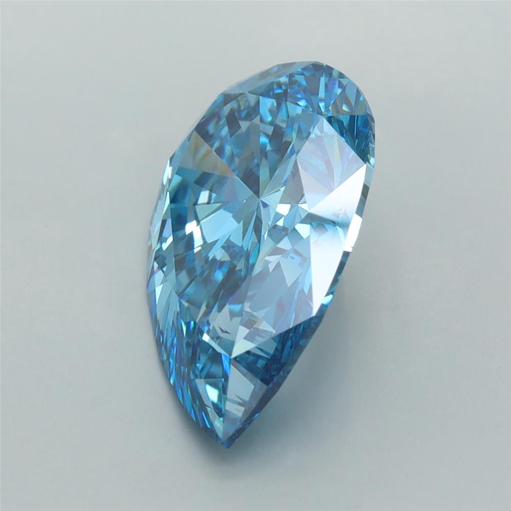 5.03 Carat Pear Lab Diamond :: Greenstar spin frame 01