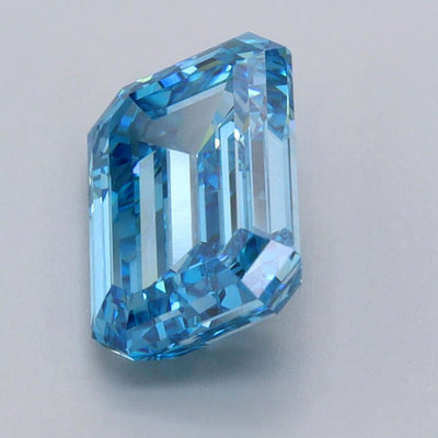 2.88 Carat Emerald Lab Diamond :: Greenstar spin frame 02