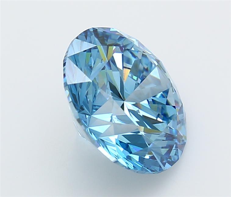 5.01 Carat Round Lab Diamond :: Greenstar spin frame 02