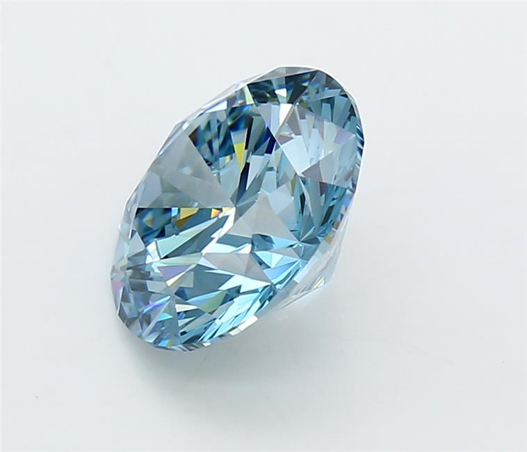 4.49 Carat Round Lab Diamond :: Greenstar spin frame 02