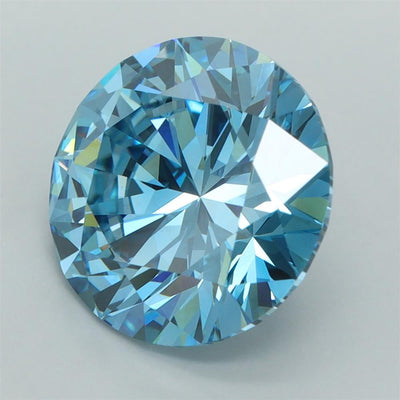 5.04 Carat Round Lab Diamond :: Greenstar spin frame 03