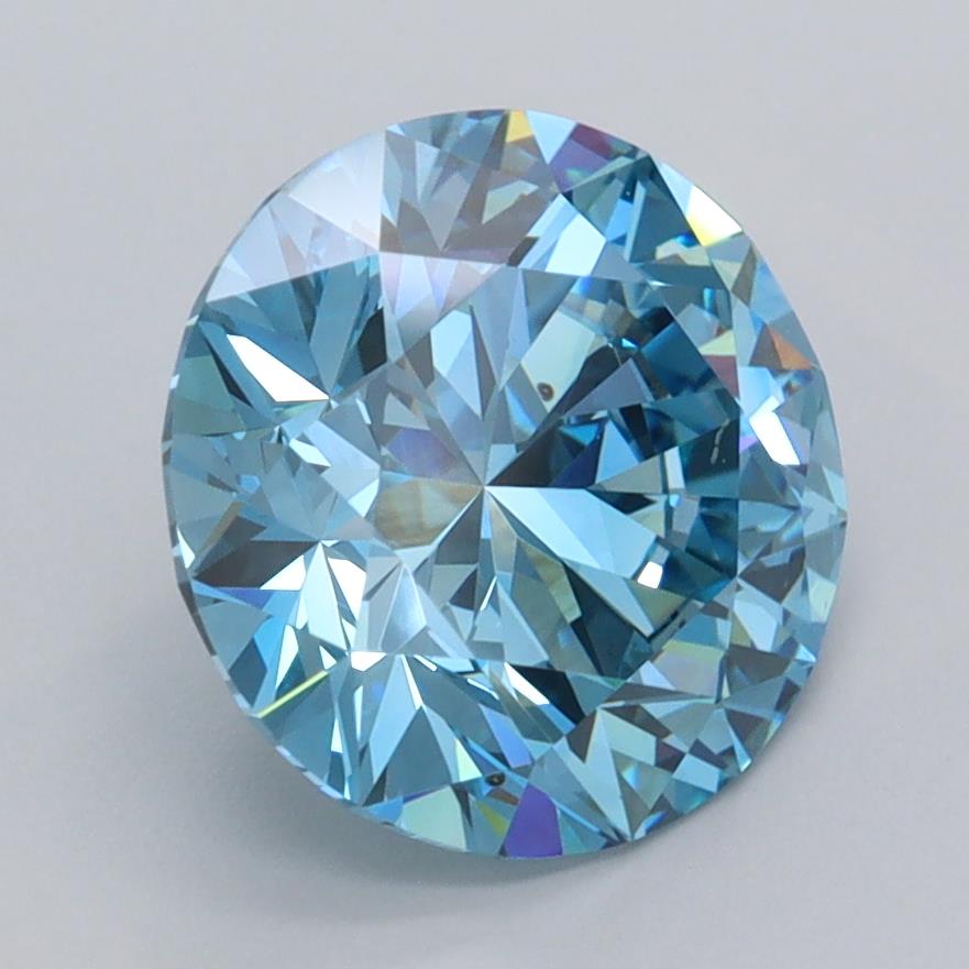 2.90 Carat Round Lab Diamond :: Greenstar spin frame 03