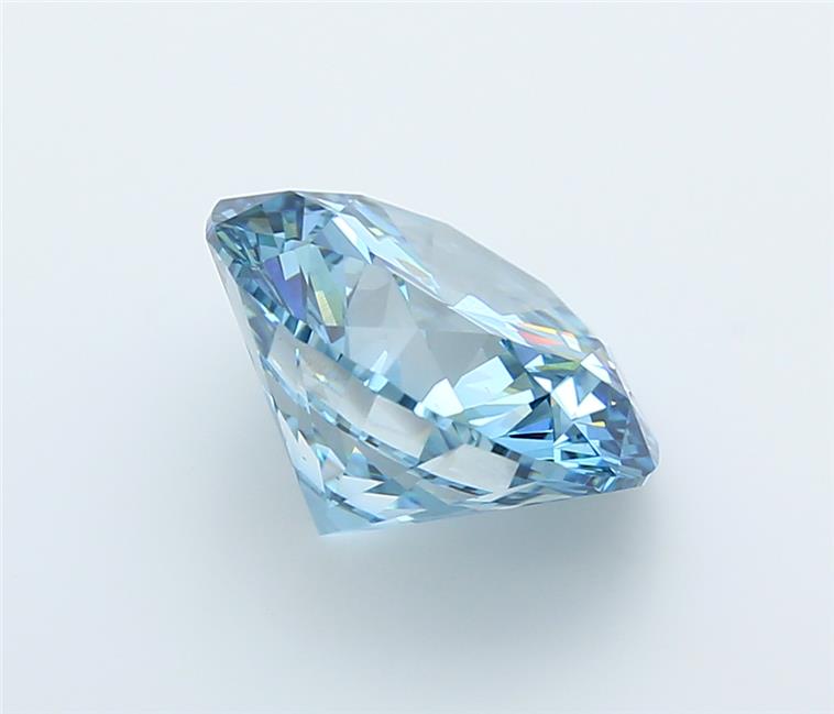 5.06 Carat Round Lab Diamond :: Greenstar spin frame 03