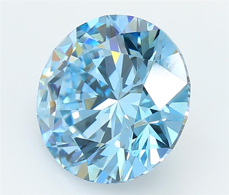 4.51 Carat Round Lab Diamond :: Greenstar spin frame 03