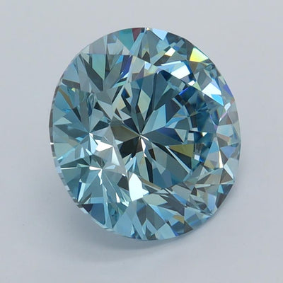 2.51 Carat Round Lab Diamond :: Greenstar spin frame 03