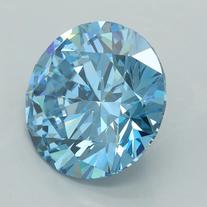 3.01 Carat Round Lab Diamond :: Greenstar spin frame 03