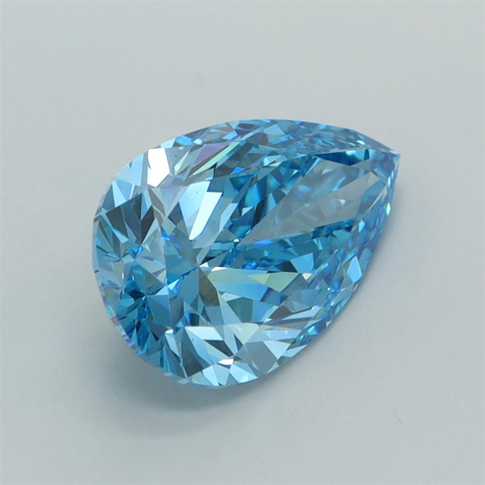 2.46 Carat Pear Lab Diamond :: Greenstar spin frame 03