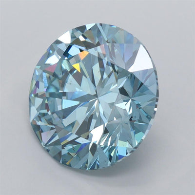4.97 Carat Round Lab Diamond :: Greenstar spin frame 03