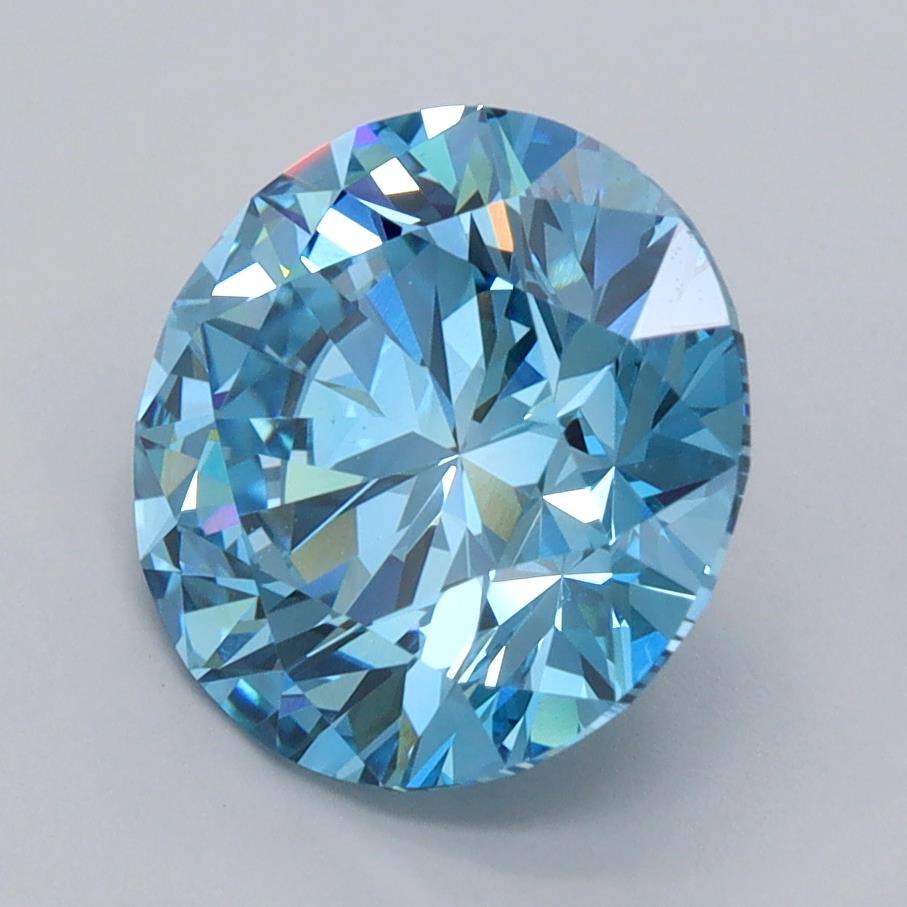 3.01 Carat Round Lab Diamond :: Greenstar spin frame 03
