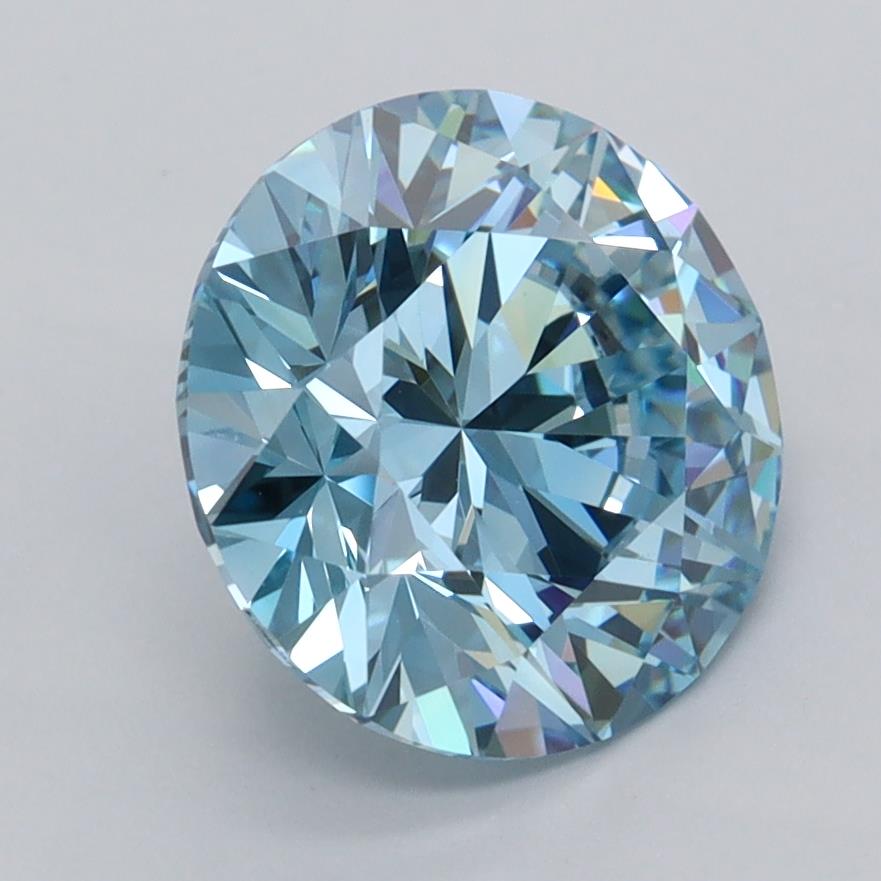 3.03 Carat Round Lab Diamond :: Greenstar spin frame 03
