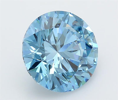 5.01 Carat Round Lab Diamond :: Greenstar spin frame 03