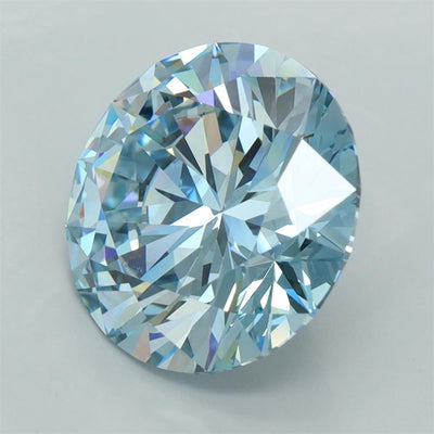 5.01 Carat Round Lab Diamond :: Greenstar spin frame 03