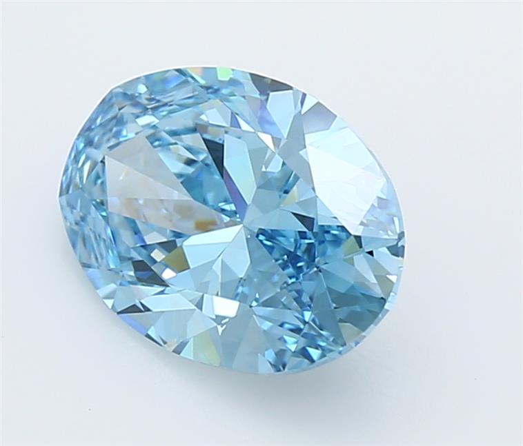 3.00 Carat Oval Lab Diamond :: Greenstar spin frame 03