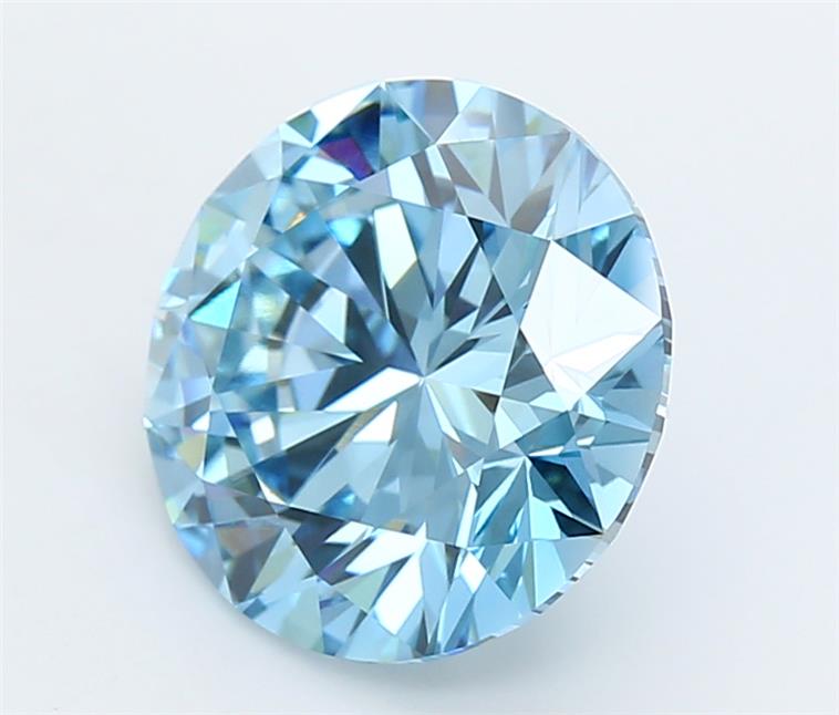 5.02 Carat Round Lab Diamond :: Greenstar spin frame 03
