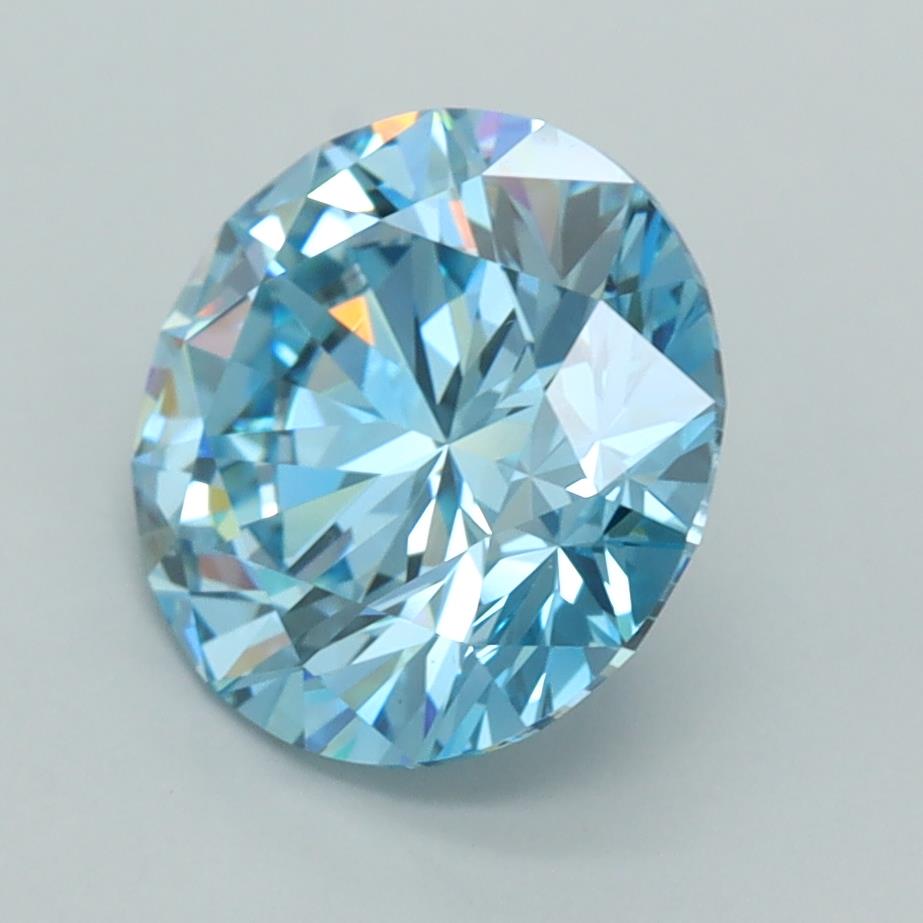 2.93 Carat Round Lab Diamond :: Greenstar spin frame 03