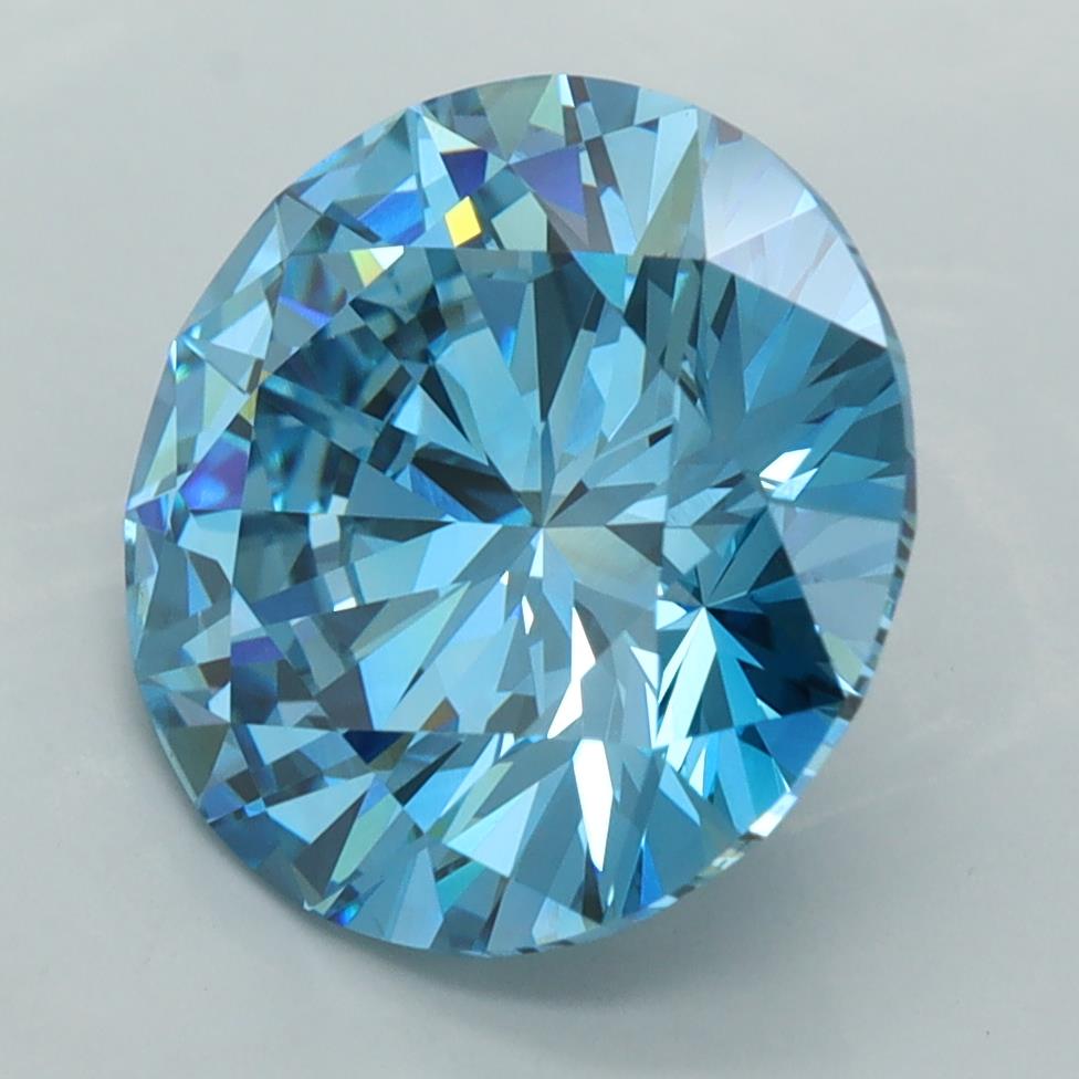 5.02 Carat Round Lab Diamond :: Greenstar spin frame 03