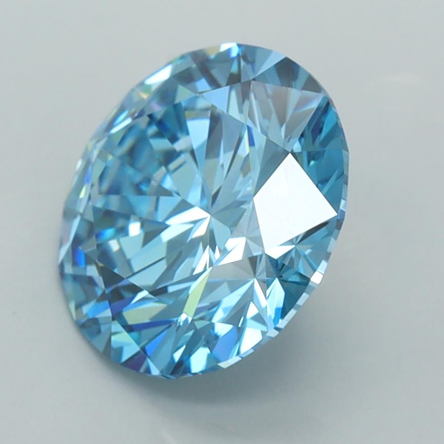 3.03 Carat Round Lab Diamond :: Greenstar spin frame 07