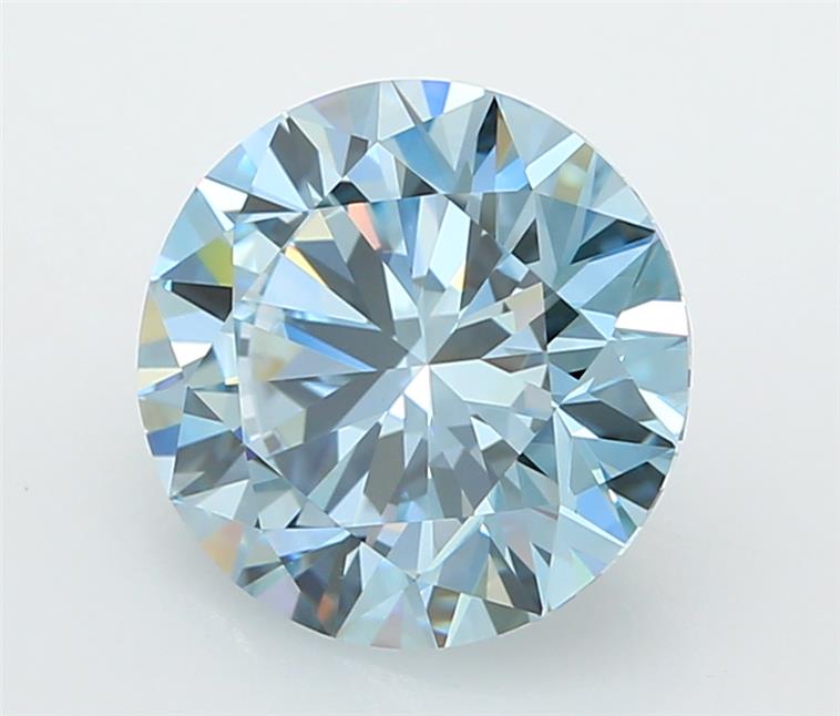 3.01 Carat Round Lab Diamond :: Greenstar spin frame 07