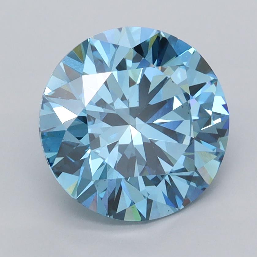 2.47 Carat Round Lab Diamond :: Greenstar spin frame 07