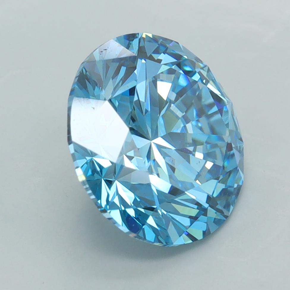 4.00 Carat Round Lab Diamond :: Greenstar spin frame 07