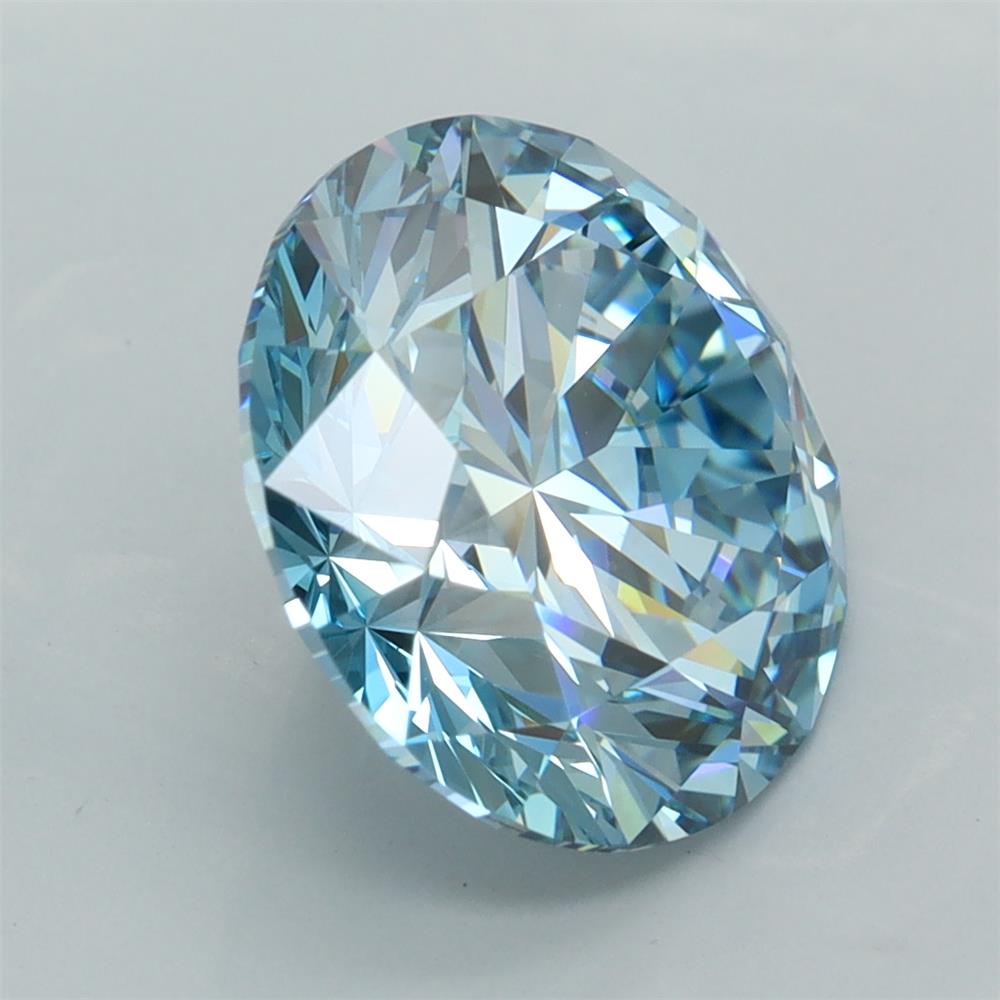 5.02 Carat Round Lab Diamond :: Greenstar spin frame 07
