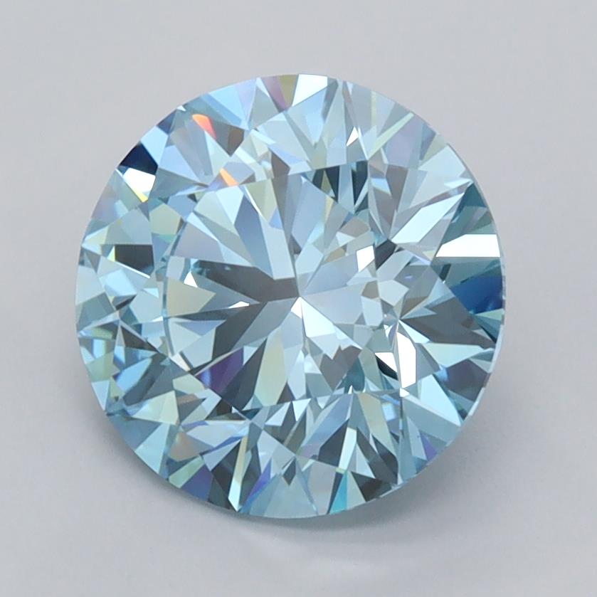 2.47 Carat Round Lab Diamond :: Greenstar spin frame 07