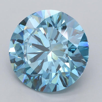4.01 Carat Round Lab Diamond :: Greenstar spin frame 07