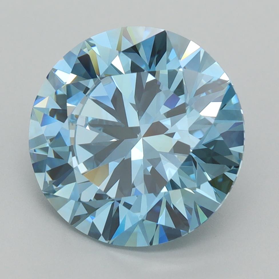 4.02 Carat Round Lab Diamond :: Greenstar spin frame 07