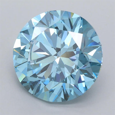 5.00 Carat Round Lab Diamond :: Greenstar spin frame 07